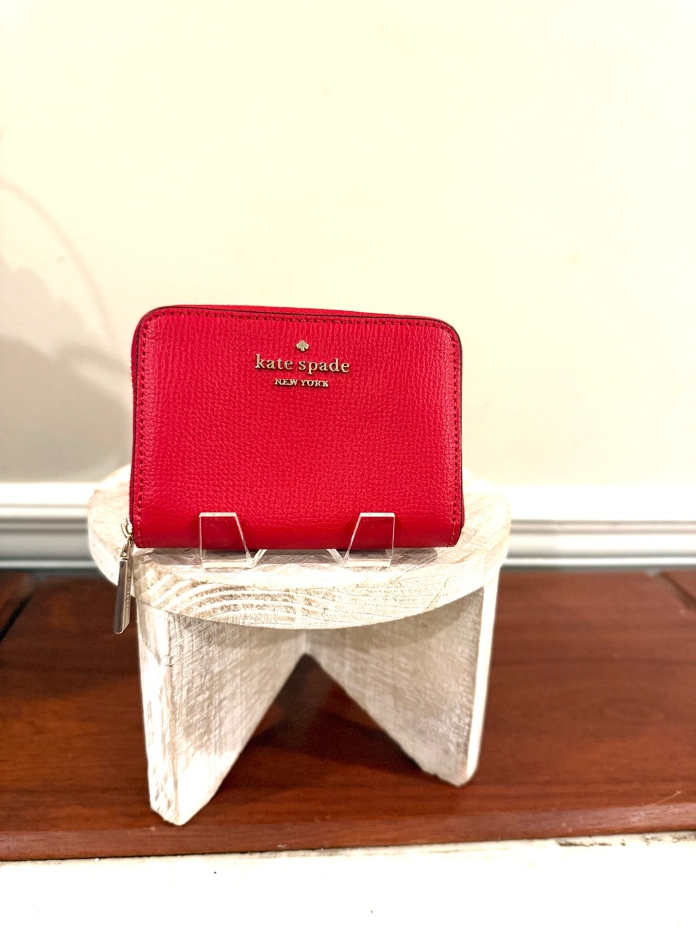 ♠️ Kate Spade Bright Red Wallet